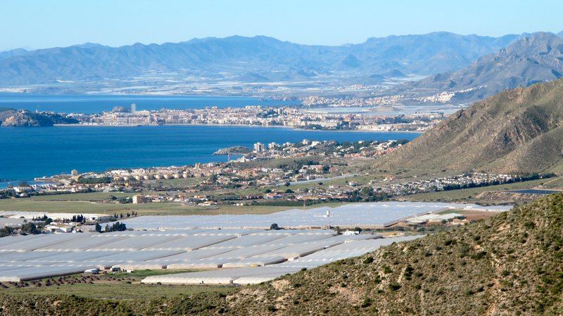 Sicht auf die Bucht von Mazarròn