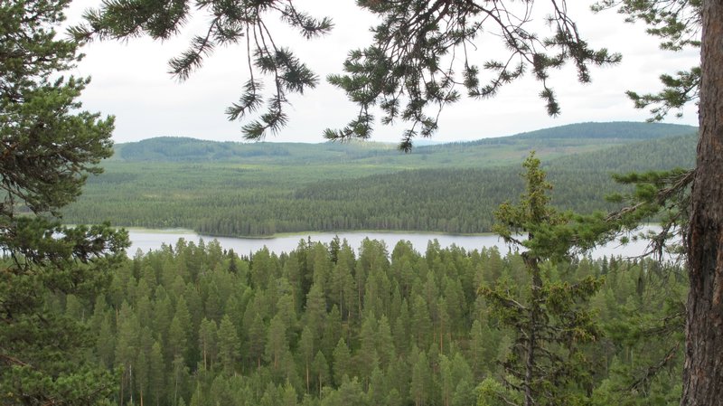 Die endlosen Wälder und Seen