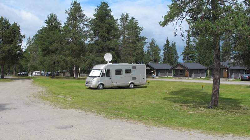 Campingplatz in Vilhelmina