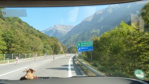 Auf der Alpenüberquerung