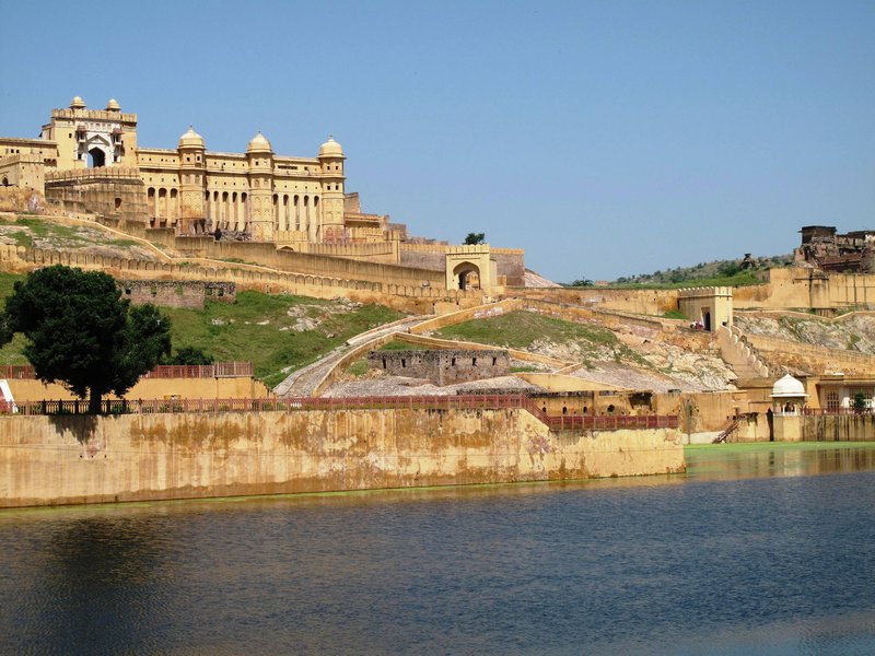 Amber Fort 11km outside Jaipur