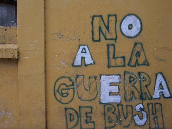 Graffitti in Valparaíso