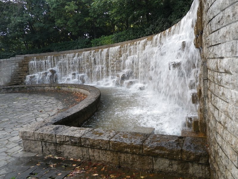 Waterworks in Higashi Park