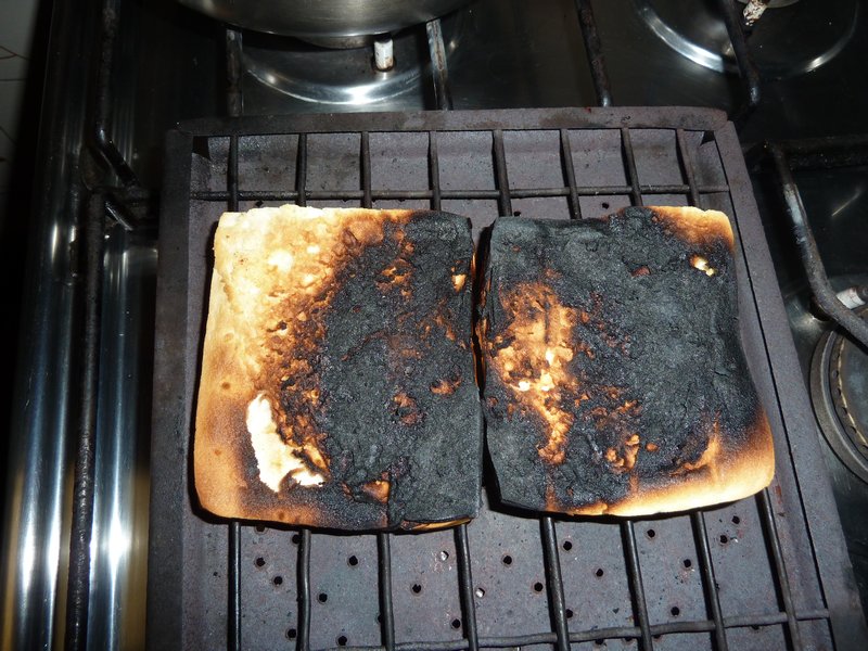 How NOT To Toast Bread