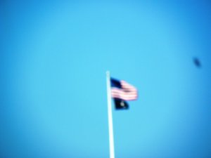 1 Blurry Flag