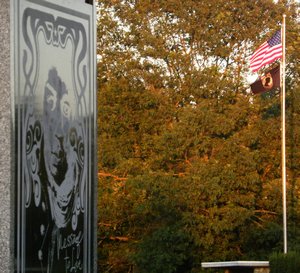 Hendrix Grave Flag
