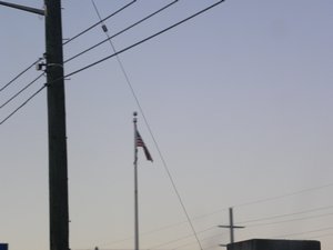 Telephone Pole Flag