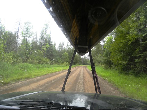Truck View of Canoe