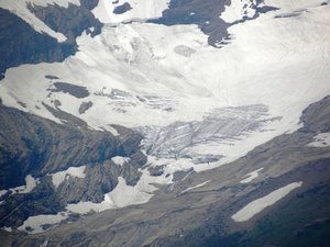 Glacier Snow View