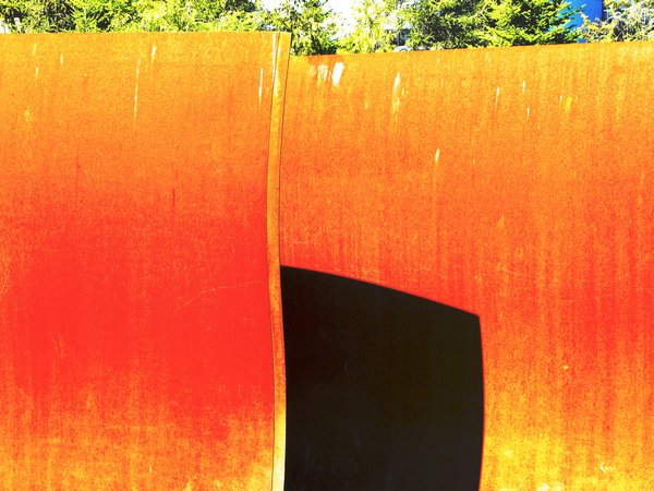 Richard Serra Sculpture Seattle