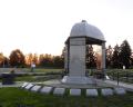 Hendrix Memorial at Sunset