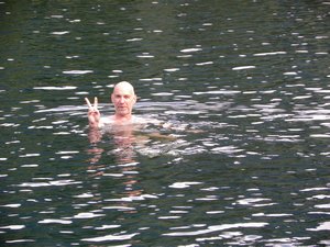 Mount Rainier Lake Mowich Swim