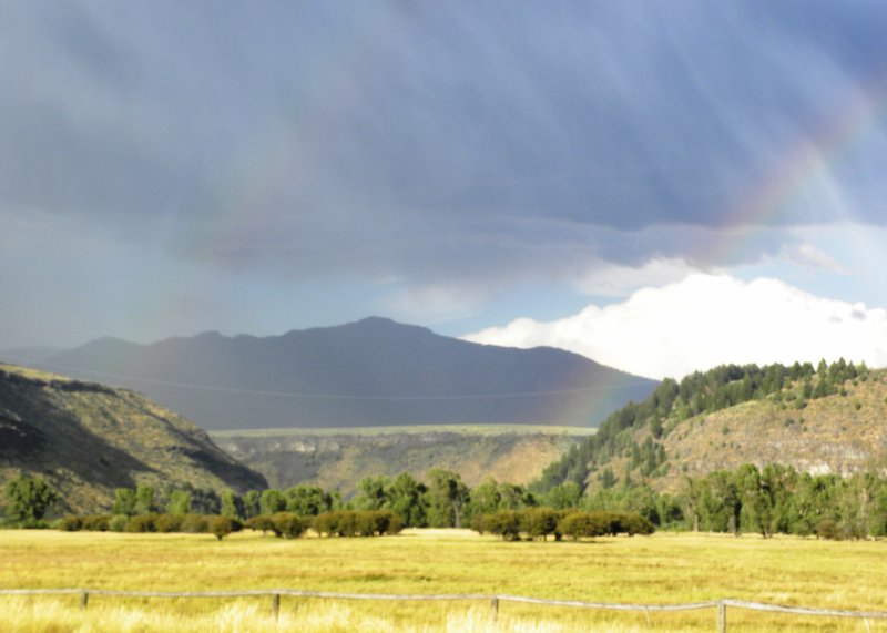 Idaho Faint Double Rainbow