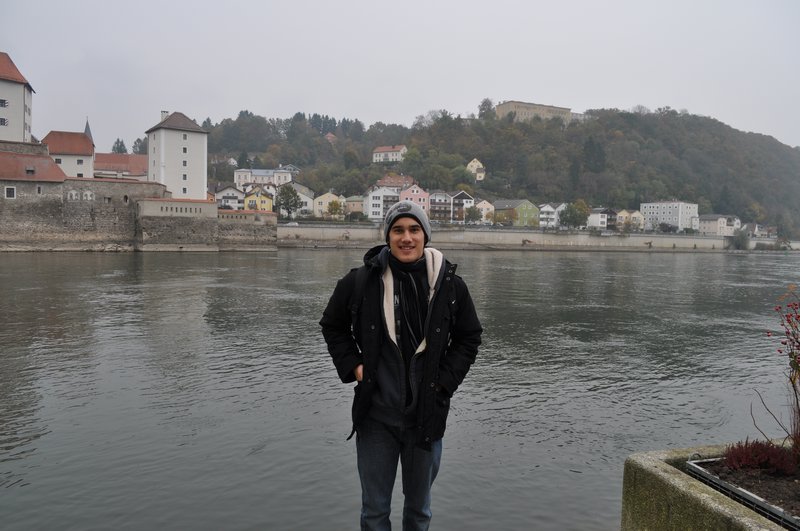 Me next to the Danube