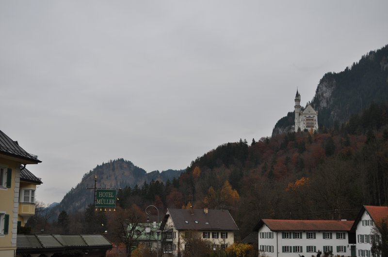 Hotel Mueller and the castle
