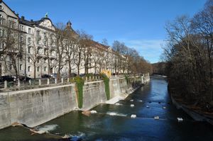 The Isar River