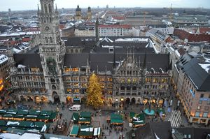 Christmas Market from above