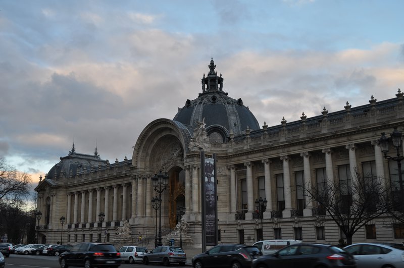 across from the Grand Palais