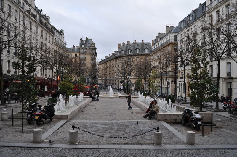 A courtyard near Sorbonne