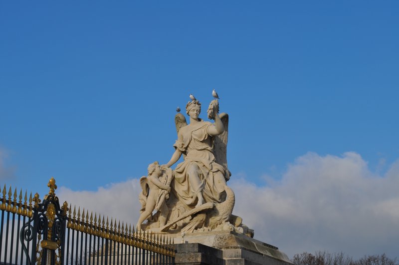 Versailles at the entrance