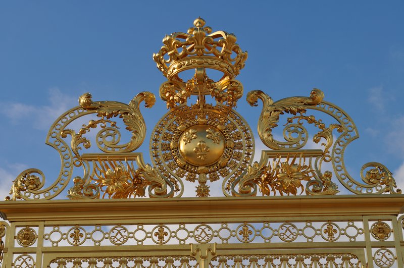 Front gate to Versailles