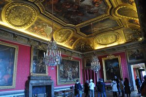 one of the spectacular chambers of Versailles