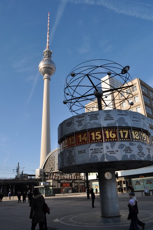 World Clock at Alexanderplatz