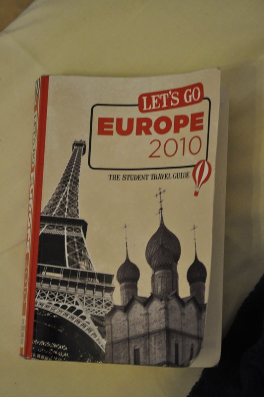 The guide that got me through Europe