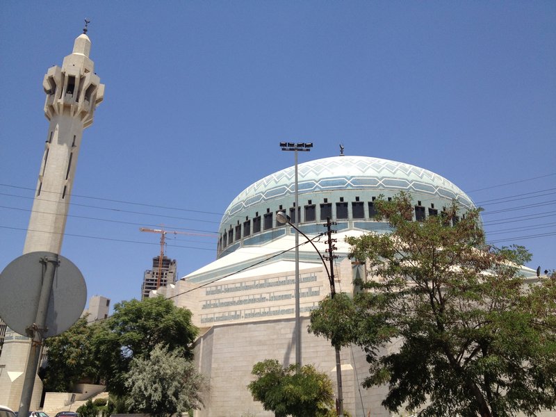 King Abdullah Mosque in Downtown