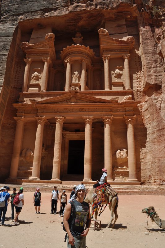 Me at the Treasury of Petra