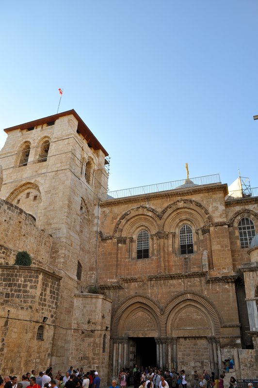 Outside of Church of the Holy Sepulchre