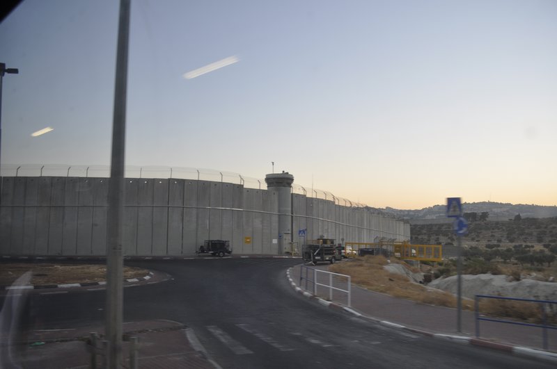 Security Wall and West Bank Checkpoint