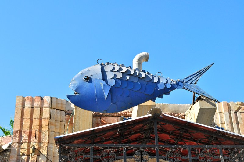 A large fish swallowed Jonah
