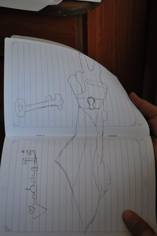 one of Saif's drawings