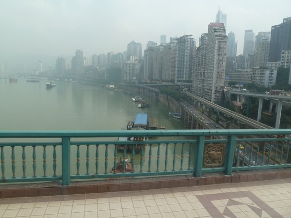 Chongqing smog.