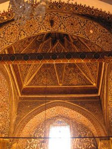 Inside Mevlana Mosque 3