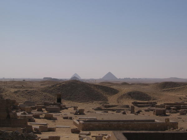 Pyramids around Sakara.