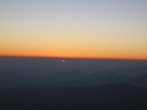 Mount Sinai sunrise