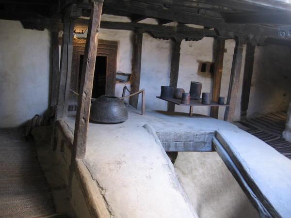 Inside Baltit Fort
