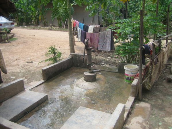 groundwater well for household use