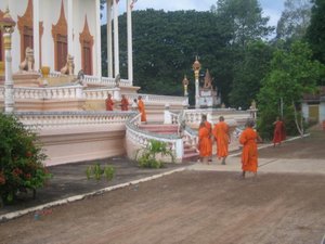 Monks at the Wat