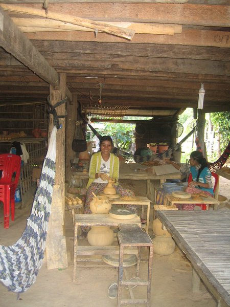 Pottery making 