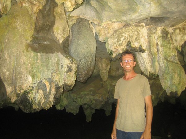 John at the caves