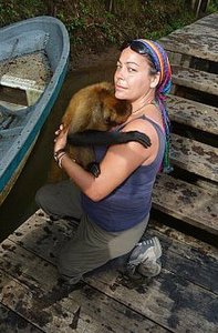 The spider monkey who wanted a cuddle - San Juan region