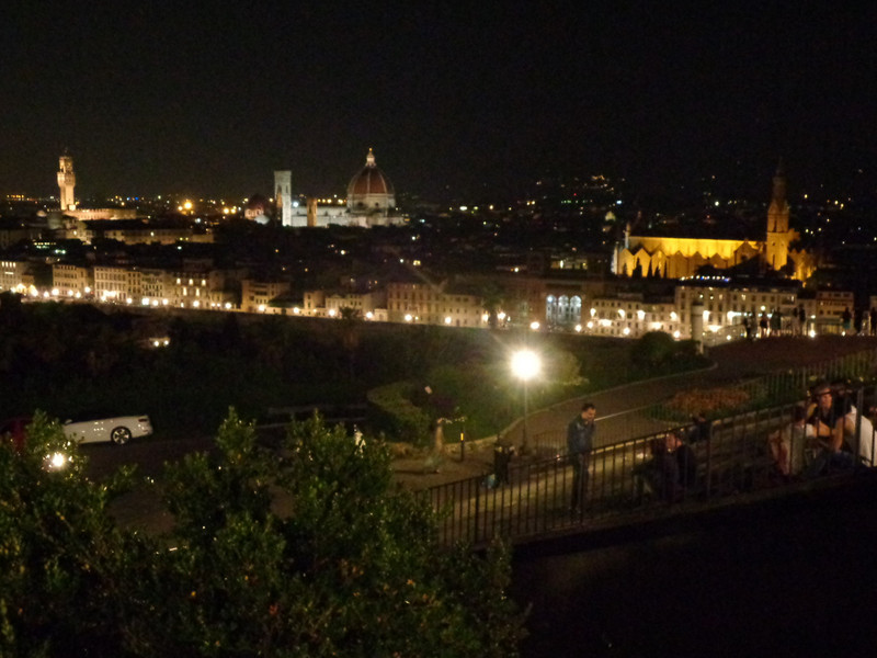 Florence at night