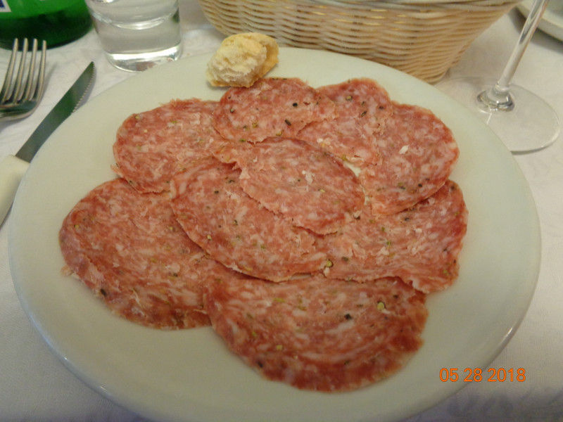 Salame with fennel
