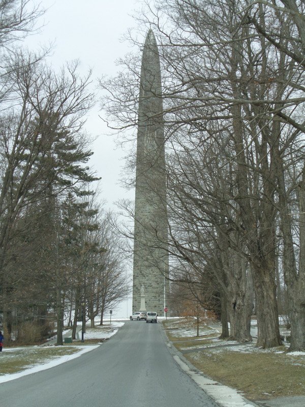 Approach to Bennington Monument