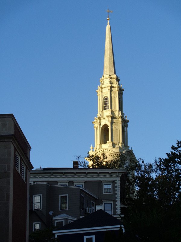 Steeple of First Baptist Church in America
