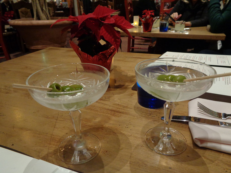 Christmas Eve Martinis