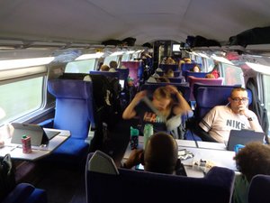 The TGV to Barcelona